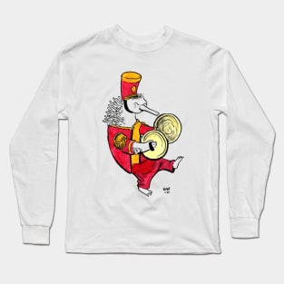 Marching Echidna Long Sleeve T-Shirt